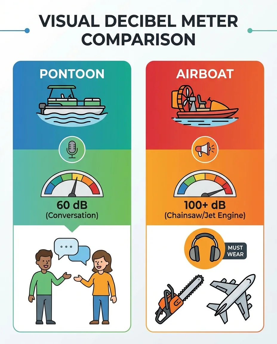 How Loud are Airboats? A Decibel Comparison Guide
