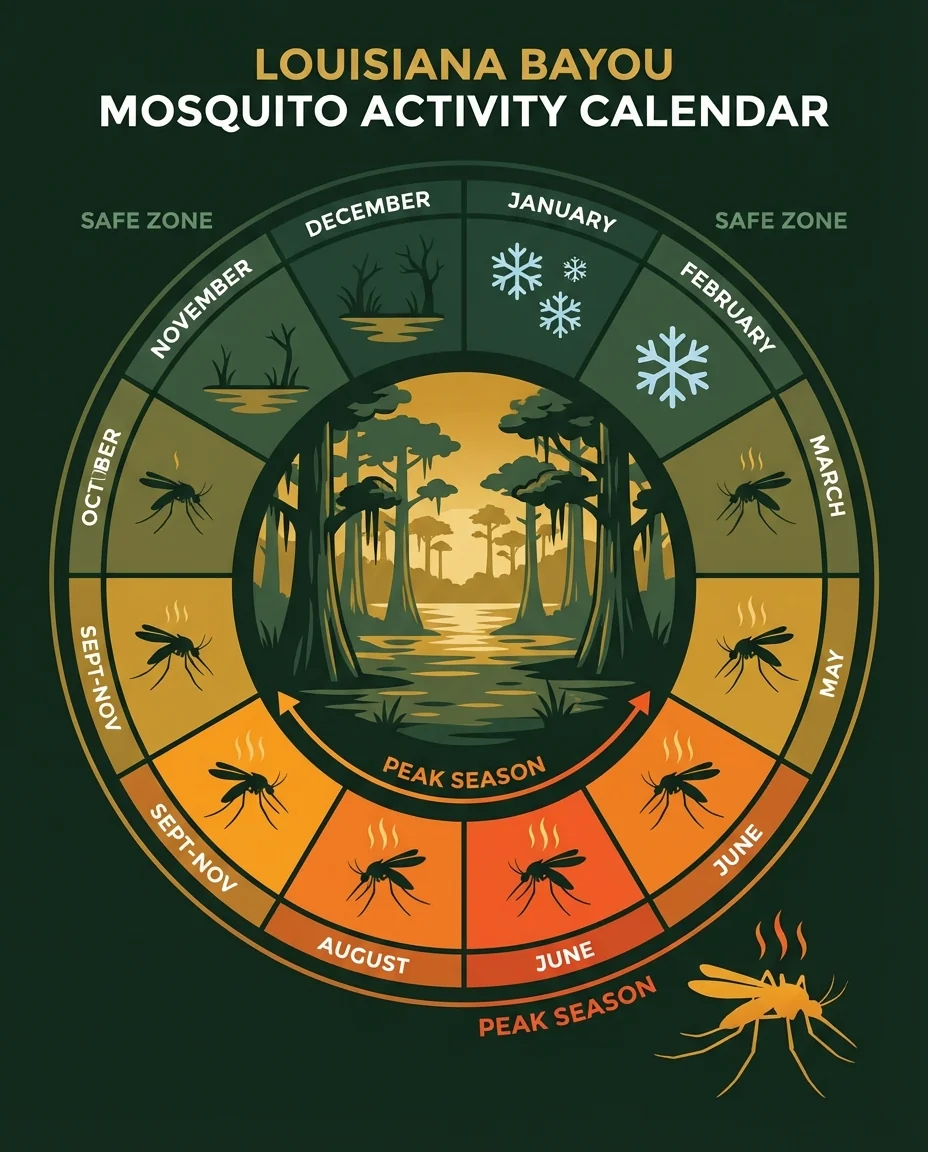 New Orleans Mosquito Season: The Monthly Survival Guide